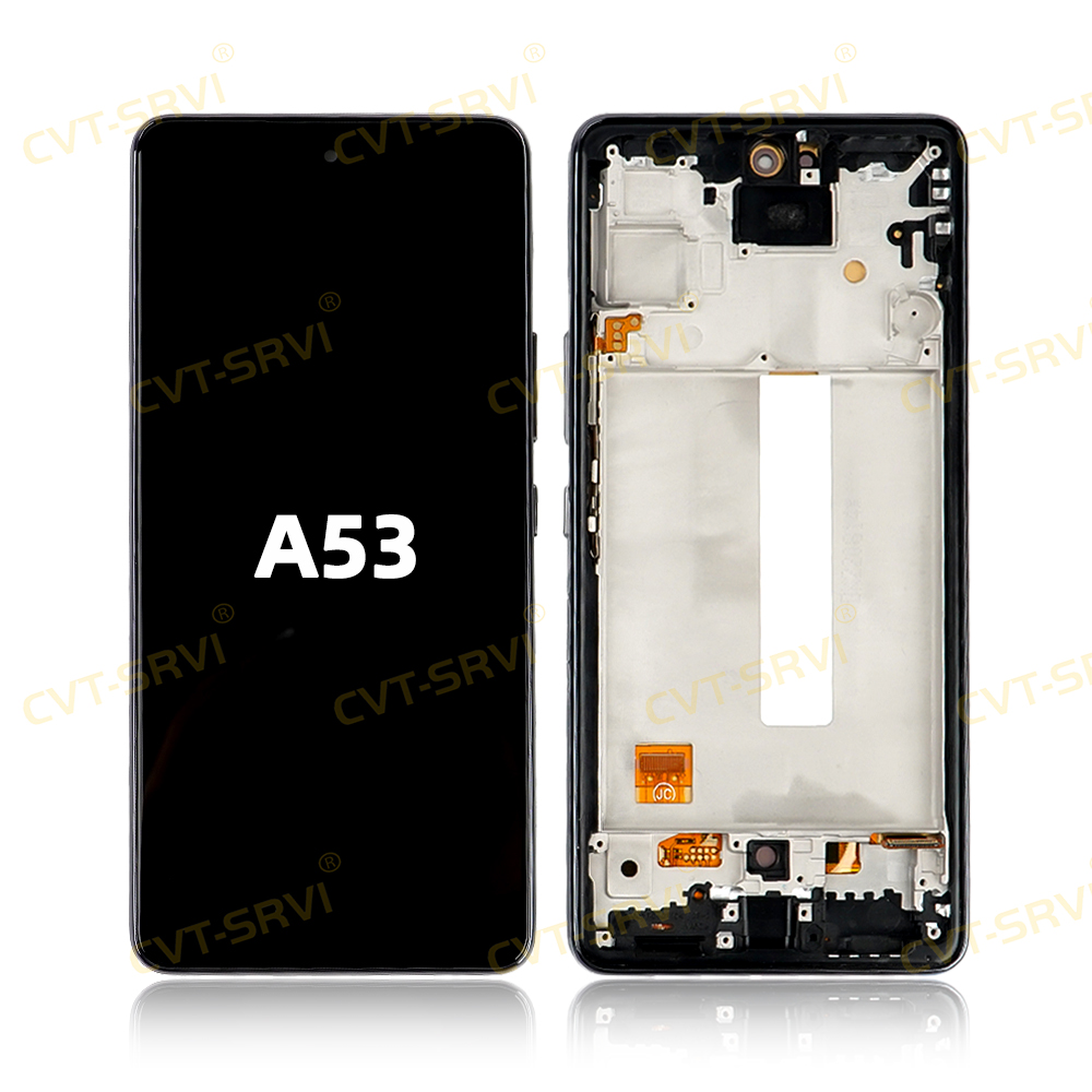 CVT-SRVI Pantalla Sam A53– 100% Nueva, LCD Touch Screen Compatible con Alta Resolución