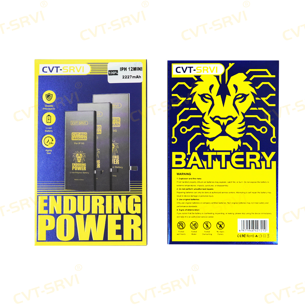 CVT-SRVI Wholesale Full Capacity AAA Brand New Replacement Lithium-Ion Battery for Iph 6g plus 7 7plus 8p 11 PRO MAX 12 MINI 13 14 Mobile Phone Accessories