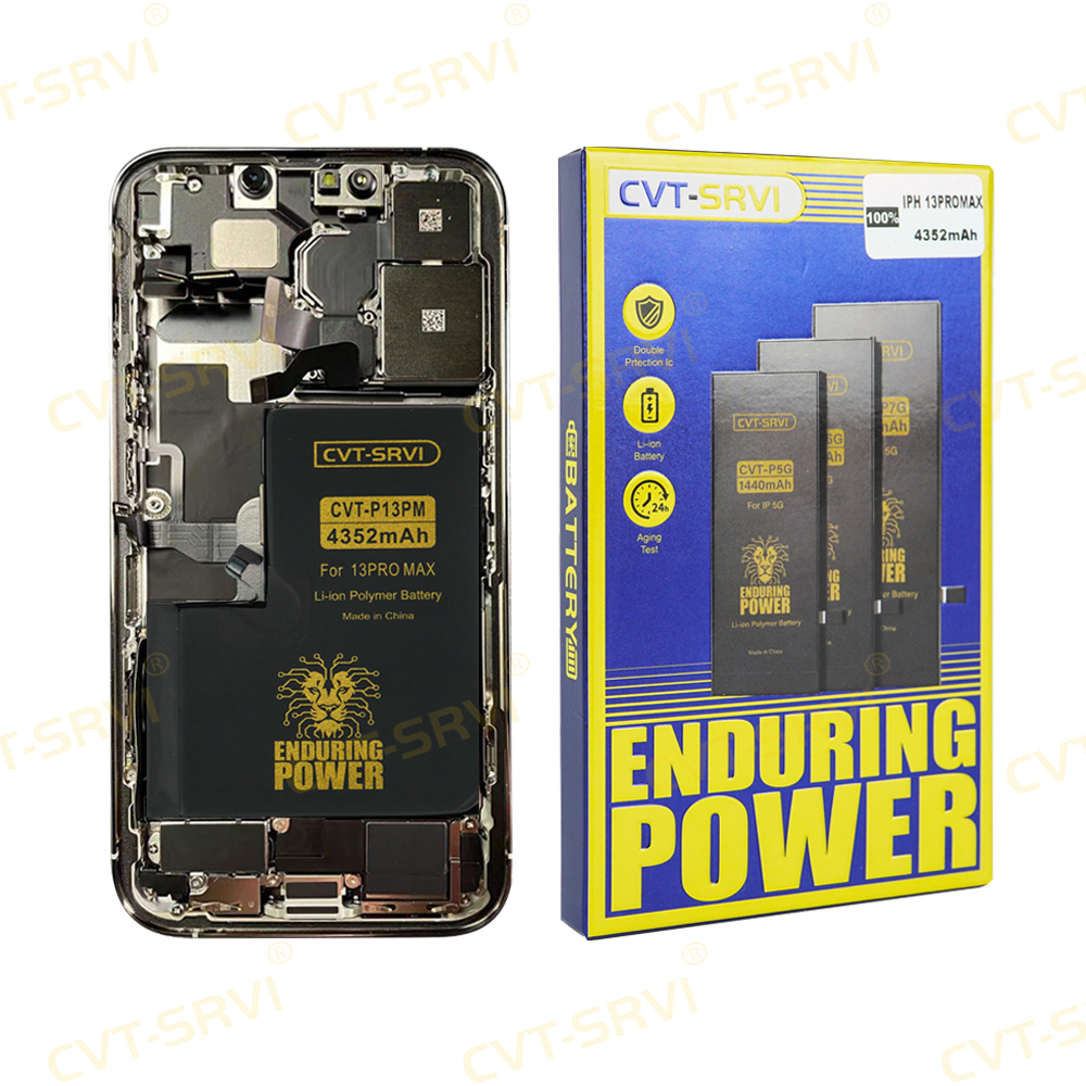 CVT New Original Quality Mobile Phone Battery Lithium Battery for IPhone 13 14 15 16 Mini Promax Plus Smart Phone Accessories Replacement