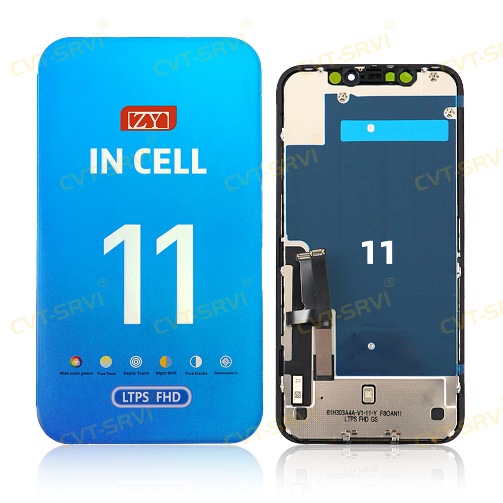 CVT-Srvi Original Mobile Phone LCD OLED Gx Jk Zy Incell Display for iPhone 11 Pantallas