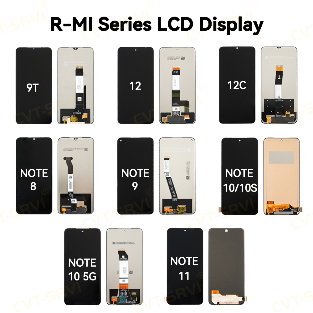 CVT-SRVI X-MI NOTE 10 5G LCD y Panel Táctil – Reemplazo de Pantalla HD para Reparación Rápida en Casa o Taller
