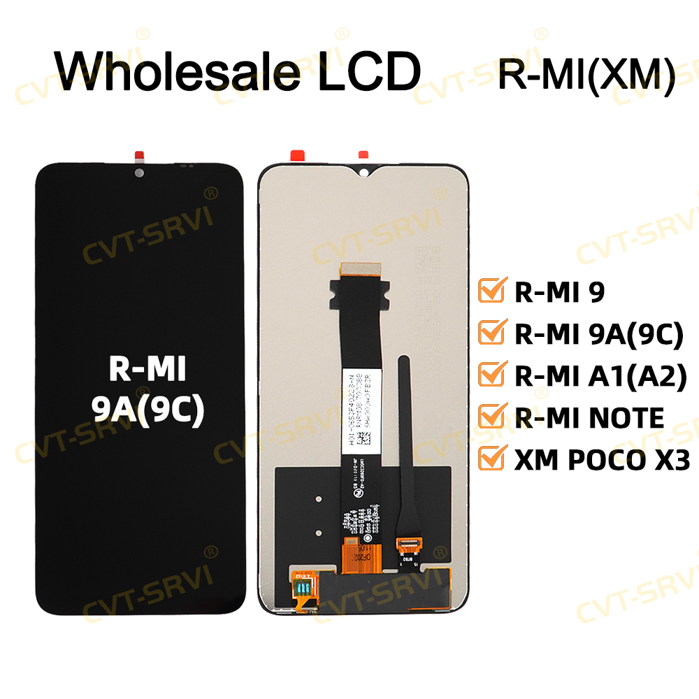 CVT-SRVI Good Quality Hot Selling Models LCD Mobile Phone LCD Screen Display for 9A(9C)