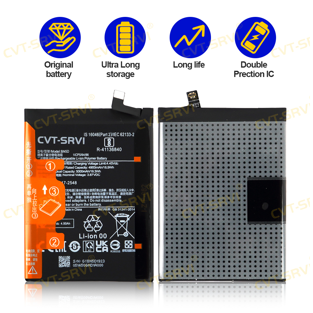 Wholesale Factory Original Capacity Replacement Bateria Mobile Phone Battery for R-MI Note 11