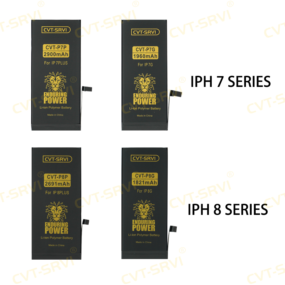 CVT-SRVI Wholesale Full Capacity AAA Brand New Replacement Lithium-Ion Battery for Iph 6g plus 7 7plus 8PLUS 11 12 13 14 Mobile Phone Accessories