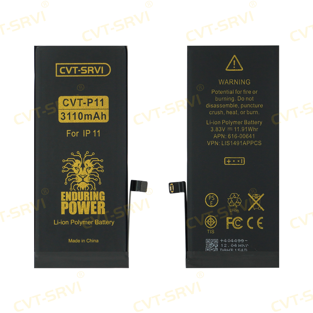 CVT-SRVI Wholesale Full Capacity AAA Brand New Replacement Lithium-Ion Battery for Iph 6g plus 7 7plus 8p 11 12 13 14 Mobile Phone Accessories