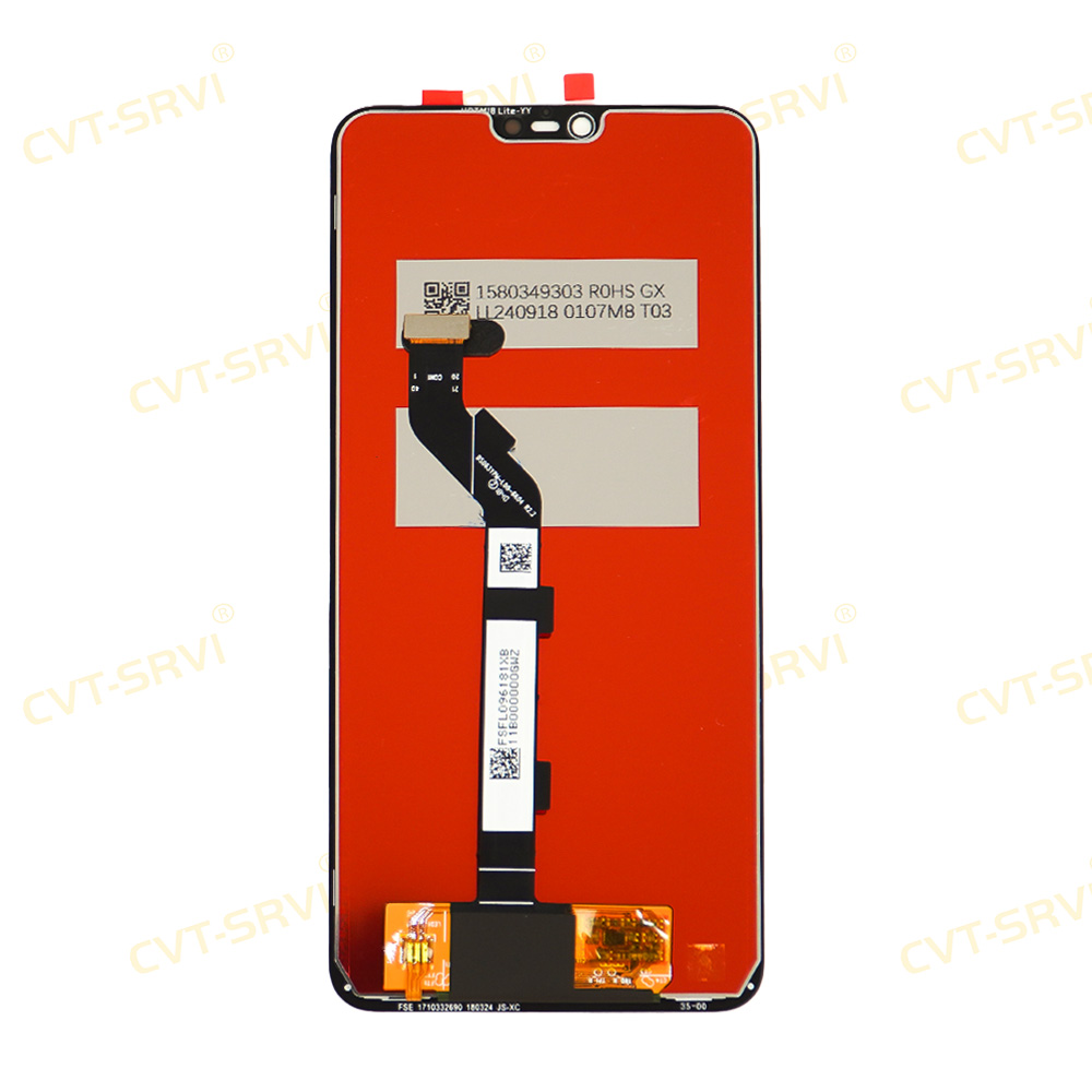 CVT-SRVI Repuesto de Pantalla X-MI MI 8 LITE – LCD + Táctil con Ensamblaje Total, Ideal para Reparaciones Domésticas y Técnicas