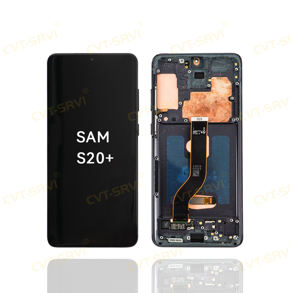 CVT-SRVI Sam S20+ LCD + Pantalla Táctil – Ensamblaje HD para Reparación Profesional o DIY, Producto 100% Nuevo y Sellado