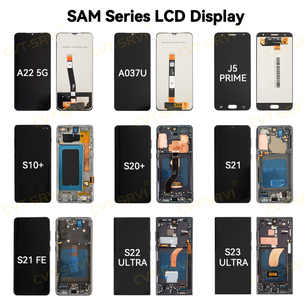 CVT-SRVI Pantalla LCD para Sam S23 ULTRA – Ensamblaje Completo con Panel Táctil, Alta Resolución, Instalación Rápida y Compatibilidad Perfecta