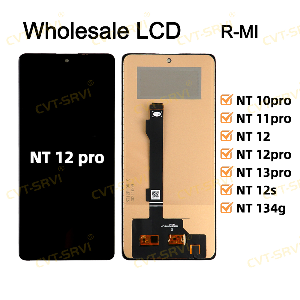 100% Tested High Quality Factory Wholesale Price Screen LCD Display for Redmi Note 12Pro