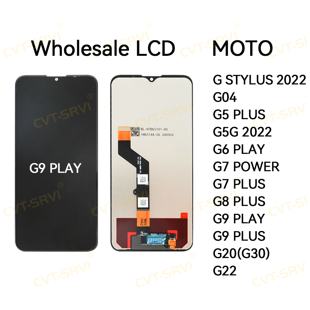 Factory Cost Pantallas PARA Telefonos Smart Phone LCD for Motorola G9 PLAY