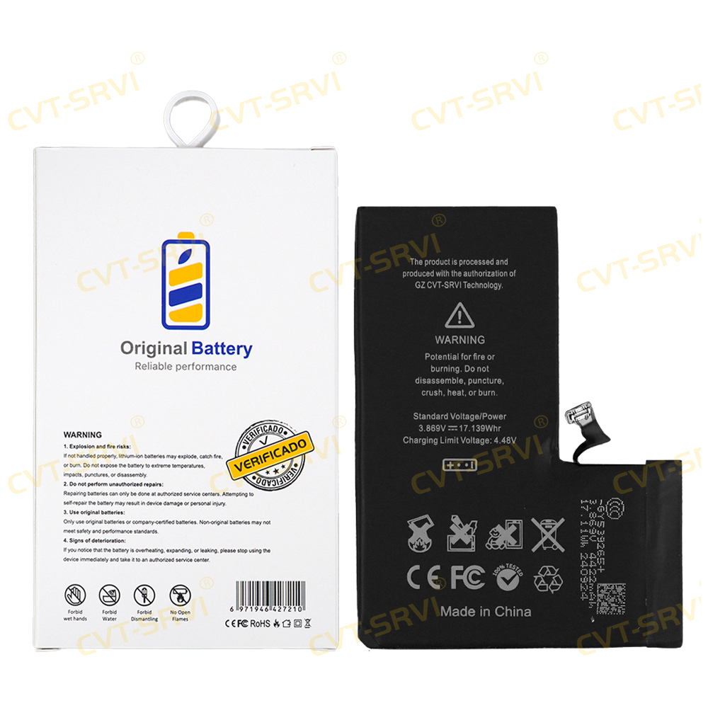 CVT-SRVI Hot Selling Original Quality Batteria PARA Telefonos Cell Phone Battery for IPhone 15 PRO MAX