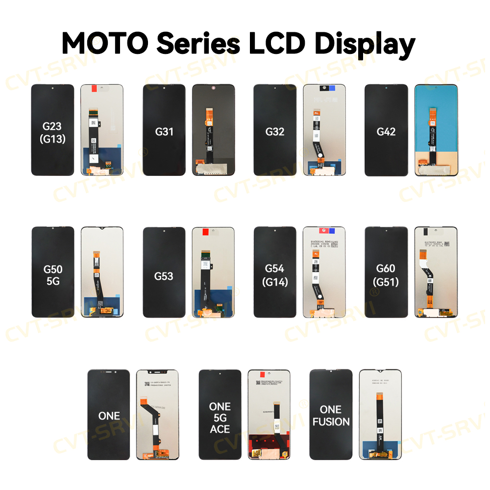 CVT Good Price Assembly Touch Screen Smart Phone LCD for Motorola G32