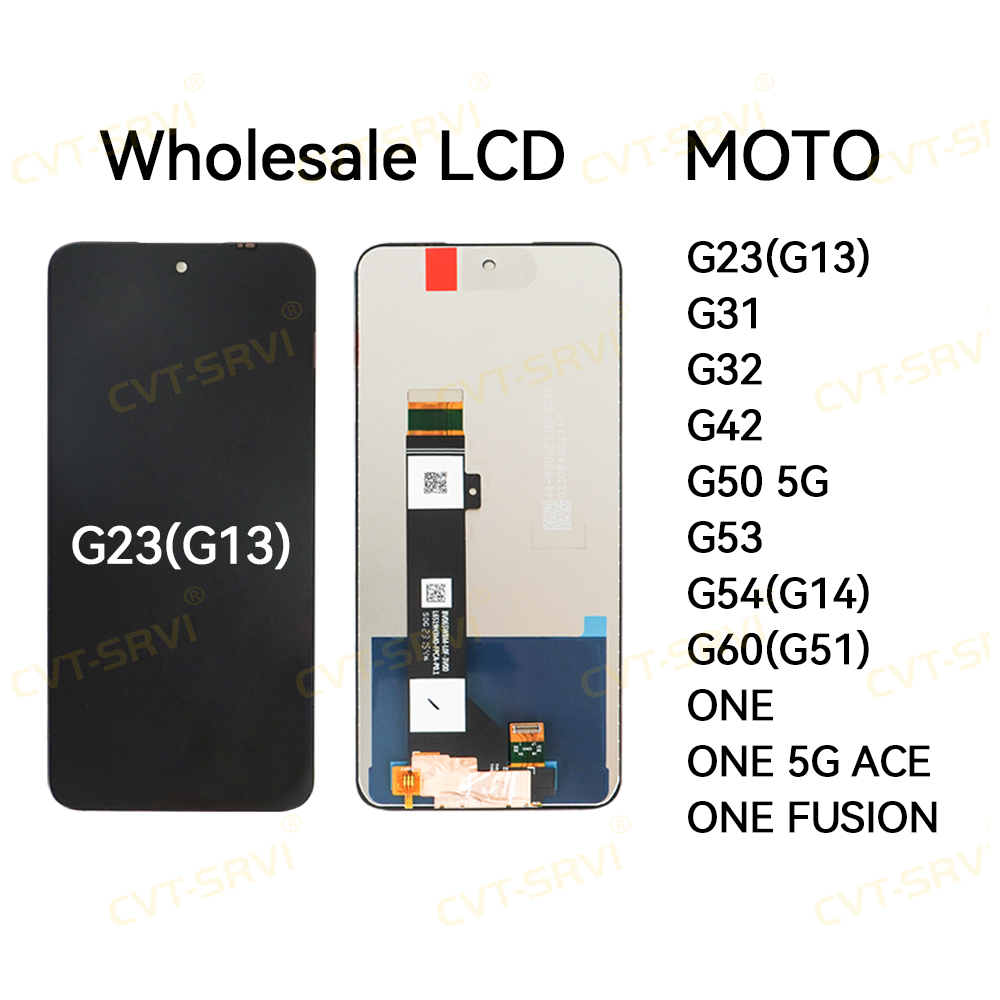 Fabrica En China Wholesale Price Phone Accessory Pantallas Touch Screen Mobile Phone LCD Motorola G23/G13