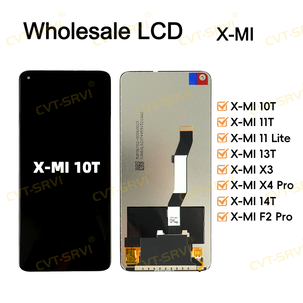 CVT-Srvi High Quality AAA 100% Original Mobile Phone LCD Screen for X-MI 10T