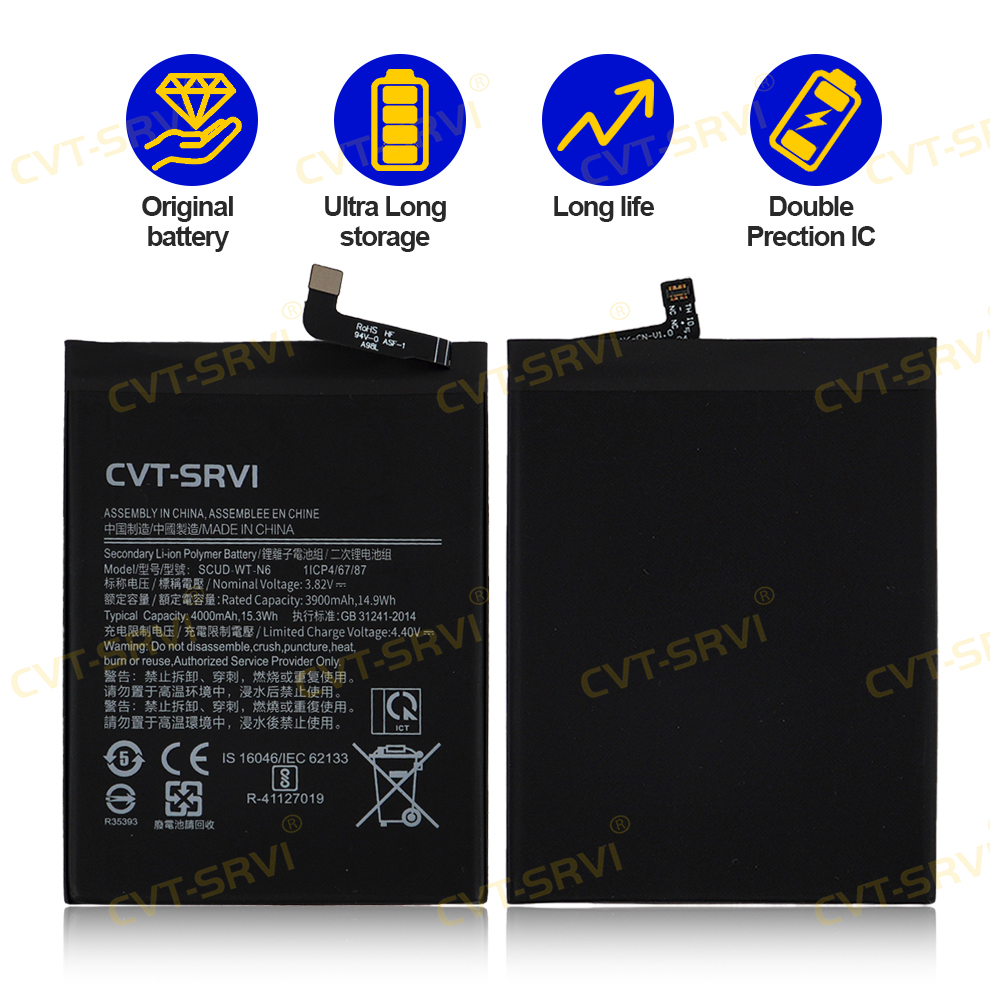 CVT-SRVI Original Capacity Mobile Phone Battery Li-ion bateria for Sam A10S