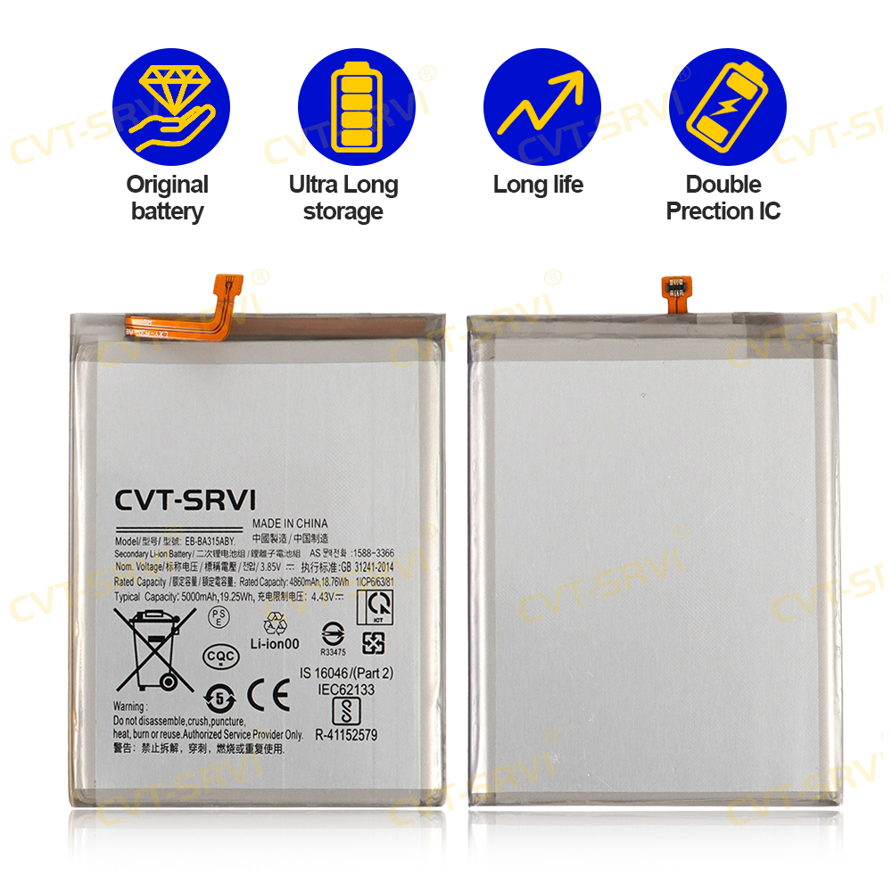 CVT-Svri Factory Direct Bateria para Celular Mobile Phone Battery Li-ion Polymer Battery for Samsung Series A31 A32 4G