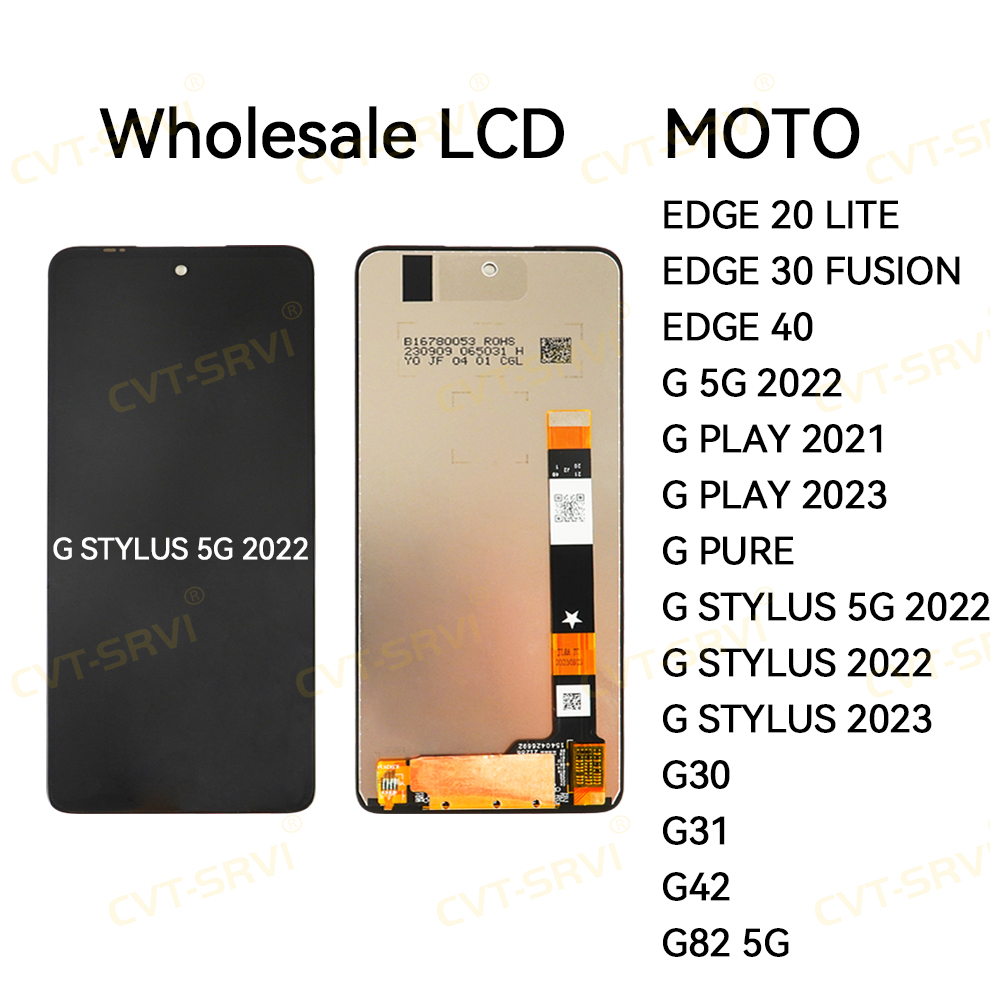 High Quality Incell Screen Display Replacement Mobile Phone LCD for Motorola G STYLUS 5G 2022