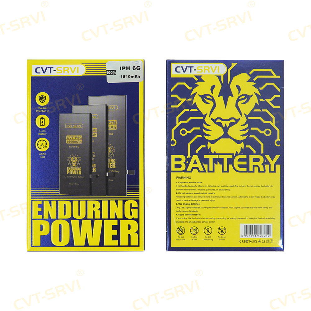 Excellent Quality Mayoristas Mobile Battery Tested Capacity Lithium Baterias Replacement for IPhone 6 Series 6 Plus 6g with Factory Price Battery