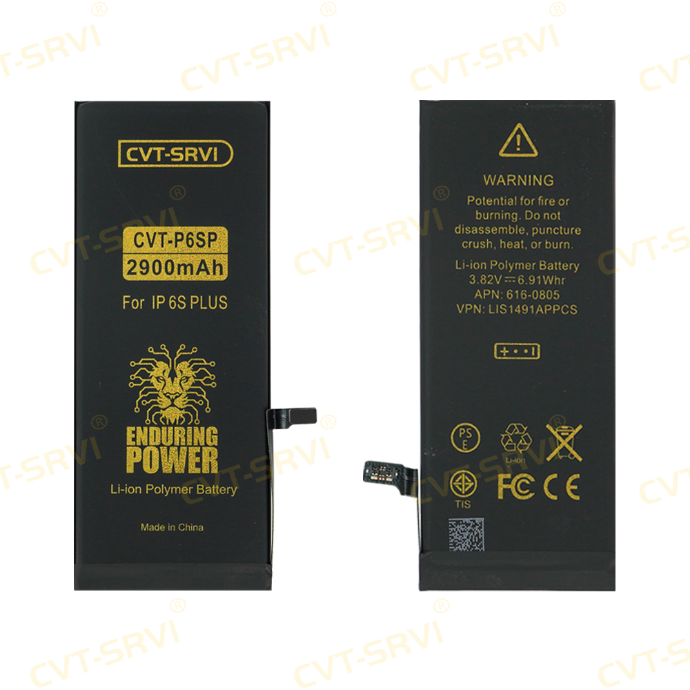 CVT-SRVI Wholesale Full Capacity AAA Brand New Replacement Lithium-Ion Battery for Iph 6g 6S PLUS 7 7plus 8p 11 12 13 14 Mobile Phone Accessories